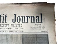 Alternative view of Antique French Job Lot Le Petit Journal Newspaper Supplement Illustre Number 372 to 423 Illustrations 8 Pages Per Edition Year 1898