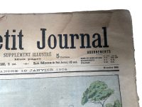 Alternative view of Antique French Job Lot Le Petit Journal Newspaper Supplement Illustre Number 686 to 736 Illustrations 8 Pages Per Edition Year 1904