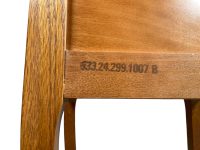 Alternative view of Vintage French Wooden Small Nightstand Sideboard Bedside Cabinet Rest Cupboard Small Storage Unit Wood Display c1970-80's