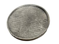 Alternative view of Vintage French Jean Le Bon Tin Collectors Medal Medallion Coin Decorative Ornament c1970-80's