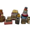 Vintage English French Collection Job Lot Of Twenty Six 26 Storage Tins Tin Mixed circa 1930-80's