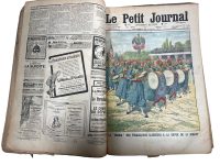 Alternative view of Antique French Job Lot Le Petit Journal Newspaper Supplement Illustre Number 1155 to 1206 Illustrations 8 Pages Per Edition Year 1913