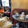 Vintage German Coaster Doilie Flower Decorated Ornate Table Dressing Viscose Tapestry Brocade Coasters Doilies c1970's