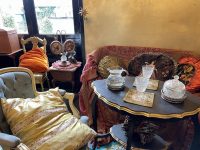 Vintage German Coaster Doilie Flower Decorated Ornate Table Dressing Viscose Tapestry Brocade Coasters Doilies c1970's