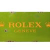 Vintage Rolex Geneve Dealer Shop Metal External Advertising Sign