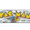 Midway Pac-Man Gamer Wall Hanging Vintage Worn Look Faux Game Cabinet Amusement Arcade Retro Sign Shop Wood Advertising Sign