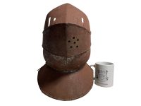Alternative view of Vintage Antique French Display Theater Reproduction Medieval Knight Helmet Armour Outfit Prop Re-enactment Display Collector c1930's