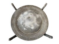 Alternative view of Vintage Thai Rice Basket Table Storage Stand Chest Wooden Wood Support Ornate Detailed c1980's