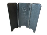 Alternative view of Vintage French Large Folding Fireguard Fire Guard Shield Screen Baffle Fireplace Open Fire Decor circa 1970-80's