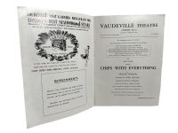 Alternative view of Original Vintage Theatre Program Play Musical Souvenir Chips With Everything Vaudeville Theatre Collectable Programme 1967