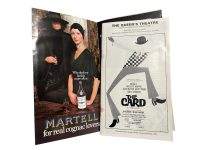 Alternative view of Original Vintage Theatre Program Play Musical Souvenir The Card Queen's Theatre Collectable Programme 1973