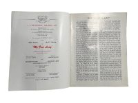 Alternative view of Original Vintage Theatre Program Play Musical Souvenir My Fair Lady Souvenir Magazine Collectable Programme 1960's