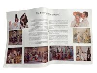 Alternative view of Original Vintage TV Theatre Program Play Musical Souvenir The Mikado D'Oyly Carte Opera Company Collectable Programme c1960's