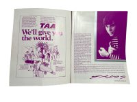 Alternative view of Original Vintage Theatre Program Play Musical Souvenir No No Nanette Australian Her Majesty's Theater Collectable Programme circa 1971