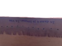 Alternative view of Vintage French Large Needlepoint Tapestry Cross Stitch The Lady & The Unicorn La Dame a la Licorne circa 1970-1980's