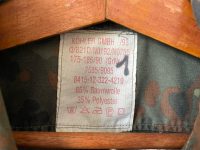 Alternative view of Vintage German Army Jacket Uniform Camuflage Cotton Snap Closure Military Soldier Green German Size 1 1990's