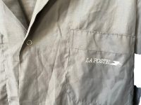 Alternative view of Vintage French Postal Jacket Grey Uniform Coat Work Clothes Long Top French Size M/L 1990's