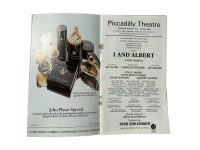 Alternative view of Original Vintage English Piccadilly Theatre I And Albert Program Play Musical Souvenir Collectable Programme circa 1963