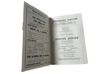 Alternative view of Original Vintage English Wyndham's Theatre Bonne Soupe Program Play Musical Souvenir Collectable Programme circa 1962