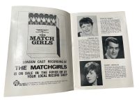 Alternative view of Original Vintage English Globe Theatre The Matchgirls Program Play Musical Souvenir Collectable Programme c1966