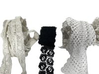 Alternative view of Vintage French English Job Lot x 7 Collection Handmade Crochet Edging Ornate Pillow Trim 18 Metres circa 1920-60's