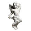 Vintage French Large Wall Hanging Cherub Angel Putti Display Stand Display Wall Decor c1970-80's