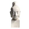 Vintage Cambodian Large Buddha Plaster Meditating Yogi Yoga Praying Asian Art Sculpture c1990's