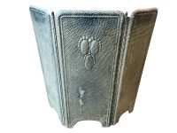 Vintage French Large Folding Fireguard Fire Guard Shield Screen Baffle Fireplace Open Fire Decor circa 1970-80's