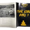 Original Vintage Theatre Program Play Musical Souvenir The King And I Gala Premiere African Theatre Collectable Programme 1960's