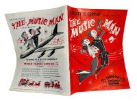 Original Vintage Theatre Program Play Musical Souvenir The Music Man Australian Princess Theater Collectable Programme circa 1960's