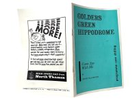 Original Vintage English Golders Green Hippodrome Theatre Come Spy With Me Program Play Musical Souvenir Collectable Programme c1966