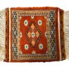 Small Rug Square Tiny Vintage Moroccan Rug Carpet Covering Trivet Decor Display Prop Wool circa 1970-80's