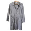 Vintage French Postal Jacket Grey Uniform Coat Work Clothes Long Top French Size M/L 1990's