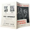Original Vintage English Garrick Theatre Difference Of Opinion Program Play Musical Souvenir Collectable Programme c1965