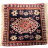 Small Rug Square Tiny Vintage Moroccan Rug Carpet Covering Trivet Decor Display Prop Wool circa 1970-80's