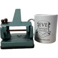 Alternative view of Vintage Leober Metal Hole Punch Desktop Prop circa 1960-70's