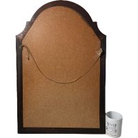 Alternative view of Vintage French Traditional Styled Wall Mirror Wood Wooden Framed Mirror Dressing Table Bathroom Bedroom Boudoir c1970-80's