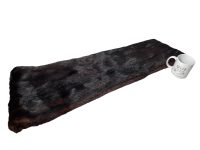 Alternative view of Vintage French Creation De Paris Brown Mink Fur Collar Scarf Shawl Wrap Tie Taxidermy circa 1960-70's