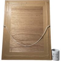 Alternative view of Vintage French Tapestry Sun Flowers Birds Framed Wall Hanging circa 1970's