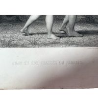 Alternative view of Antique French Milton Le Paradis Perdu The Lost Paradise Subsciption Booklet Illustrations Book 7 Pages Memorabilia Collector 1865