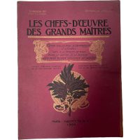 Alternative view of Antique French Les Chefs-D'Oeuvre Des Grands Maitres Grand Masters Artist Booklet Prints Book 8 Page Memorabilia Collector No 12 c1903