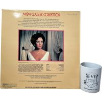 Alternative view of Vintage English Laservision Videodisc Cat On A Hot Tin Roof PAL SECAM Digital Media Memorabilia Movie Disc Collector c1983