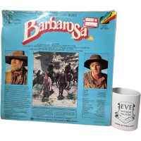 Alternative view of Vintage English Laservision Videodisc Barbarosa Movie PAL SECAM Digital Media Memorabilia Collector c1983