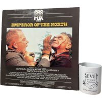 Alternative view of Vintage English Laservision Two Disc Videodisc Emperor Of The North Movie PAL SECAM Digital Media Memorabilia Collector c1983