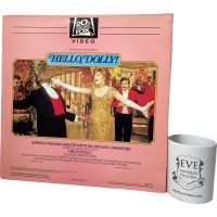 Alternative view of Vintage English Laservision Two Disc Videodisc Hello Dolly Movie PAL SECAM Digital Media Memorabilia Collector c1982