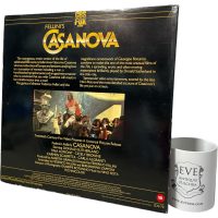 Alternative view of Vintage English Laservision Two Disc Videodisc Casanova Movie PAL SECAM Digital Media Memorabilia Collector c1983