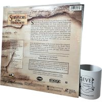 Alternative view of Vintage American US Laservision Videodisc Survivors Of The Holocaust Movie NTSC Digital Media Memorabilia Collector c1995