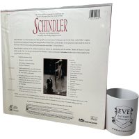 Alternative view of Vintage American US Laservision Videodisc Schindler Movie NTSC Digital Media Memorabilia Collector c1994