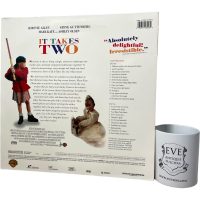 Alternative view of Vintage American US Laservision Videodisc It Takes Two Movie NTSC Digital Media Memorabilia Collector c1995