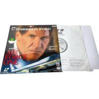 Alternative view of Vintage French Laservision Videodisc Air Force One Movie PAL Digital Media Memorabilia Collector c1997